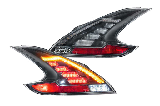 Morimoto XB LED Tails: Nissan 370Z (09-20) (Pair / Smoked) (SKU: LF419)