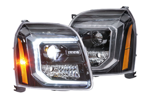 Morimoto XB Hybrid LED Headlights: GMC Yukon (07-14) (Pair / ASM) (SKU: LF557)