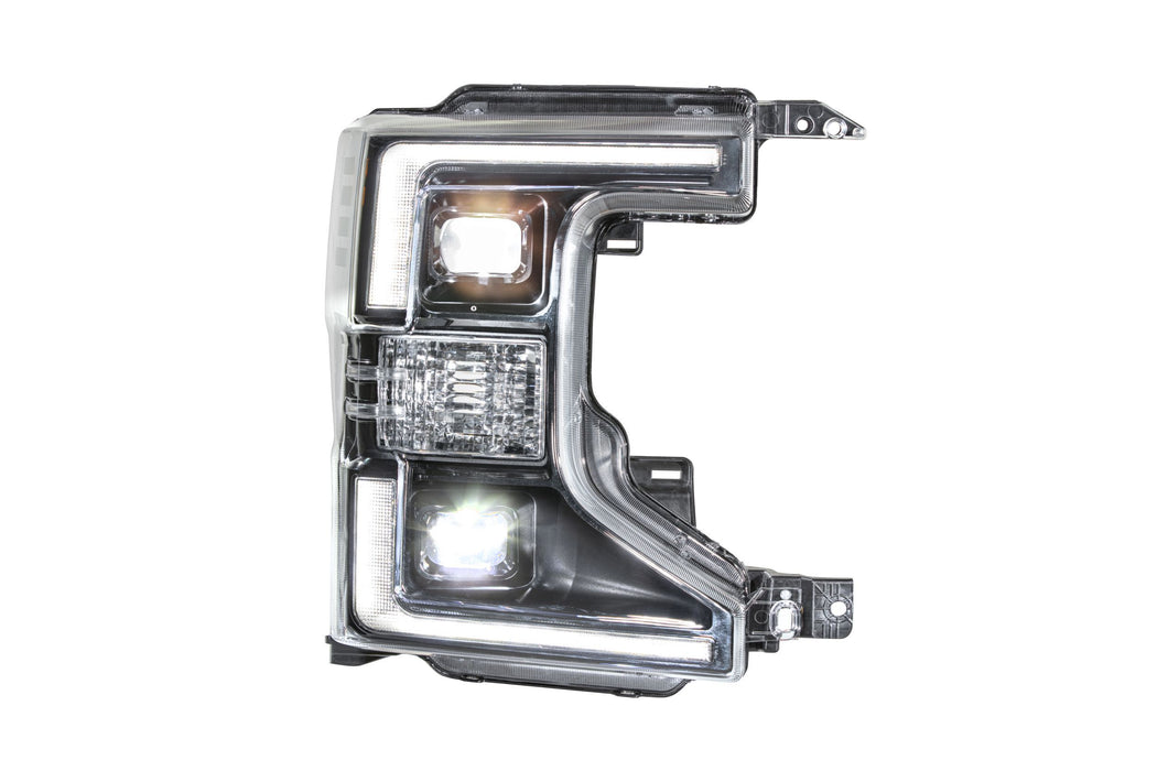 Morimoto XB Hybrid LED Headlights: Ford Super Duty (2020+) (Pair / ASM) (SKU: LF556)