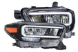GTR Lighting Carbide LED Headlights: Toyota Tacoma (16-21) (Pair / Amber Side Marker) (SKU: GTR.HL10)