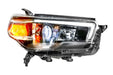 Morimoto XB Hybrid LED Headlights: Toyota 4Runner (10-13) (Pair / ASM) (SKU: LF559)