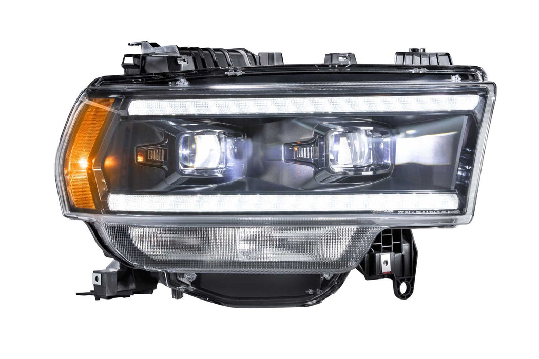 Morimoto XB Hybrid LED Headlights: Dodge Ram HD (2019+) (Pair / ASM) (SKU: LF704)