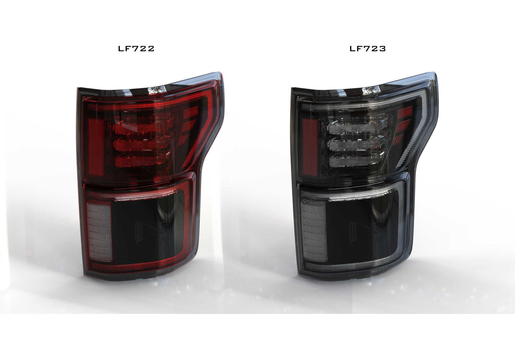Morimoto XB LED Tails: Ford F150 (15-20) (Pair / Smoked) (SKU: LF723)