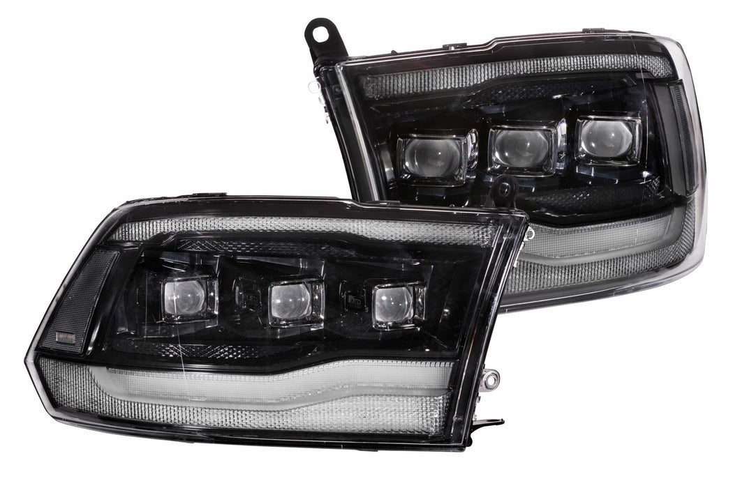 GTR Lighting Carbide LED Headlights: Dodge Ram (09-18) (Pair) (SKU: GTR.HL50)