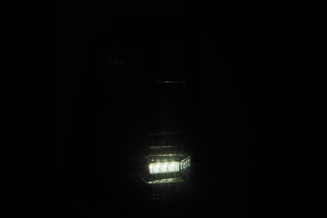 AlphaRex Luxx LED Tails: Dodge Ram 1500 (19+)(Black) (SKU: 640040)