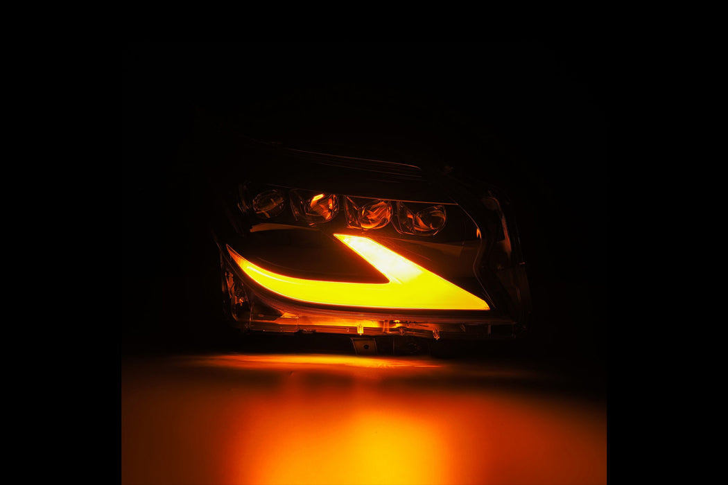 AlphaRex Nova LED Headlights: Lexus GX460 (14-19) - Black (Set) (SKU: 880300)