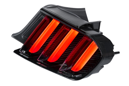 Morimoto XB LED Tails: Ford Mustang (15-22) (Pair / Clear / Amber Seq) (SKU: LF425)