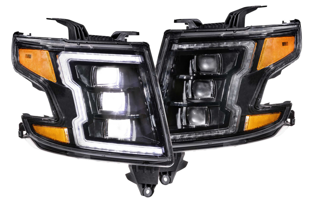 Morimoto XB LED Headlights: Chevrolet Tahoe/Suburban (15-20) (Pair / ASM) (SKU: LF548)