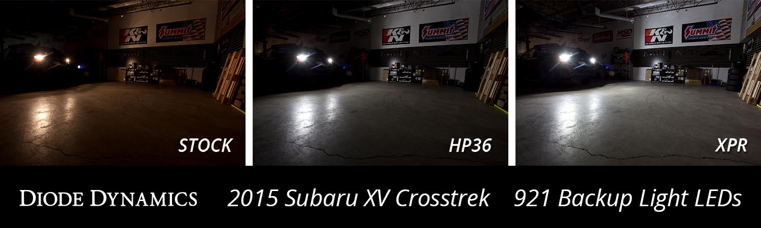Backup LEDs for 2013-2015 Subaru XV Crosstrek (Pair) HP5 (92 Lumens) Diode Dynamics