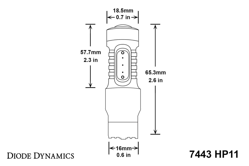Diode Dynamics 7443 LED Bulb