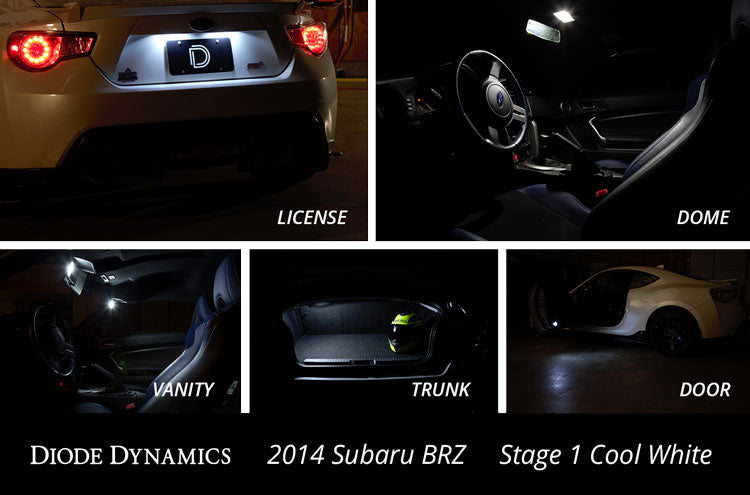 Subaru BRZ Interior Kit Stage 1 Diode Dynamics (Kit)