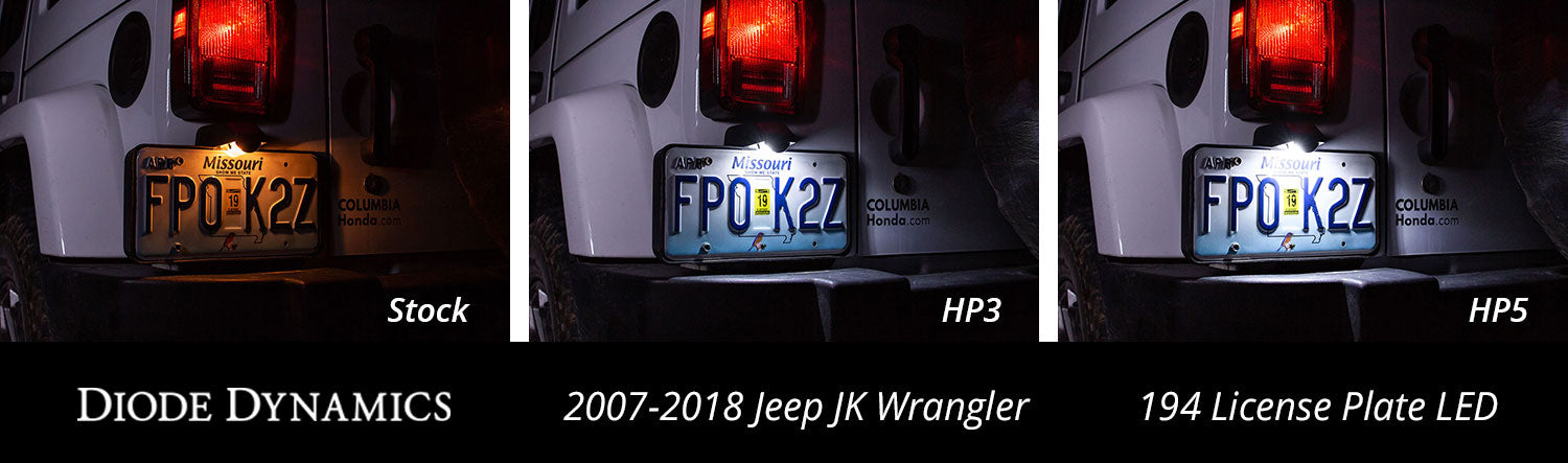 Jeep JK Interior Kit 07-18 Wranger JK 4 Door Stage 1 Diode Dynamics (Kit)