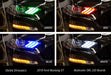2018 Ford Mustang Multi-Color DRL LED Boards Diode Dynamics (Kit)