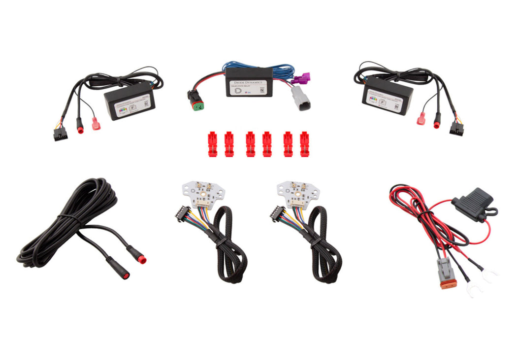 2019 Dodge Charger Multicolor LED Boards Diode Dynamics (Pair)