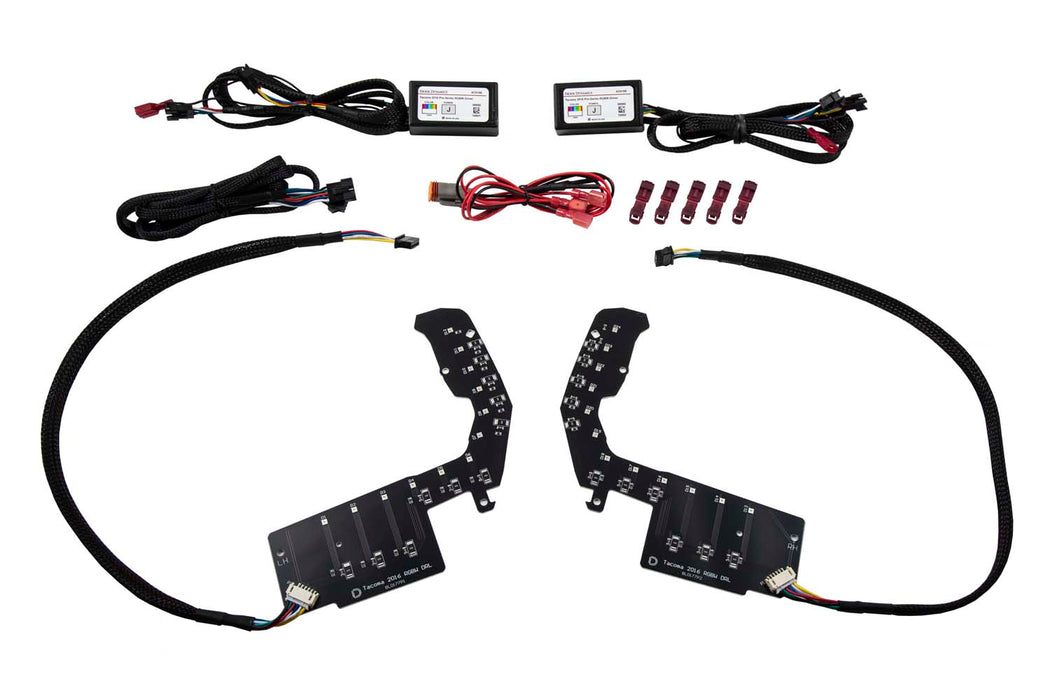 Tacoma 2016-2019 Pro-Series RGBW DRL Boards Diode Dynamics (Pair)