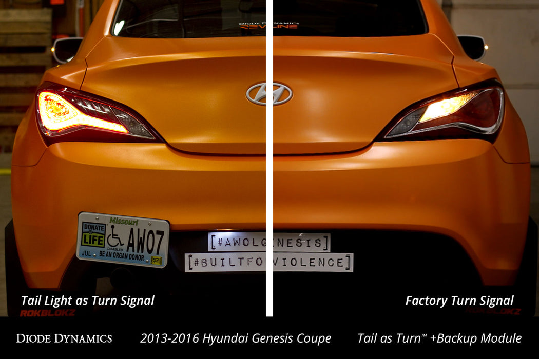 Genesis Coupe Tail as Turn +Backup Module 13-16 Hyundai Genesis Coupe Diode Dynamics (Kit)