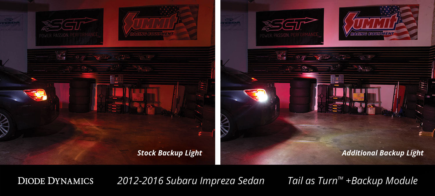 Impreza 12-16 Subaru Impreza Sedan Tail as Turn +Backup Module Diode Dynamics (Kit)