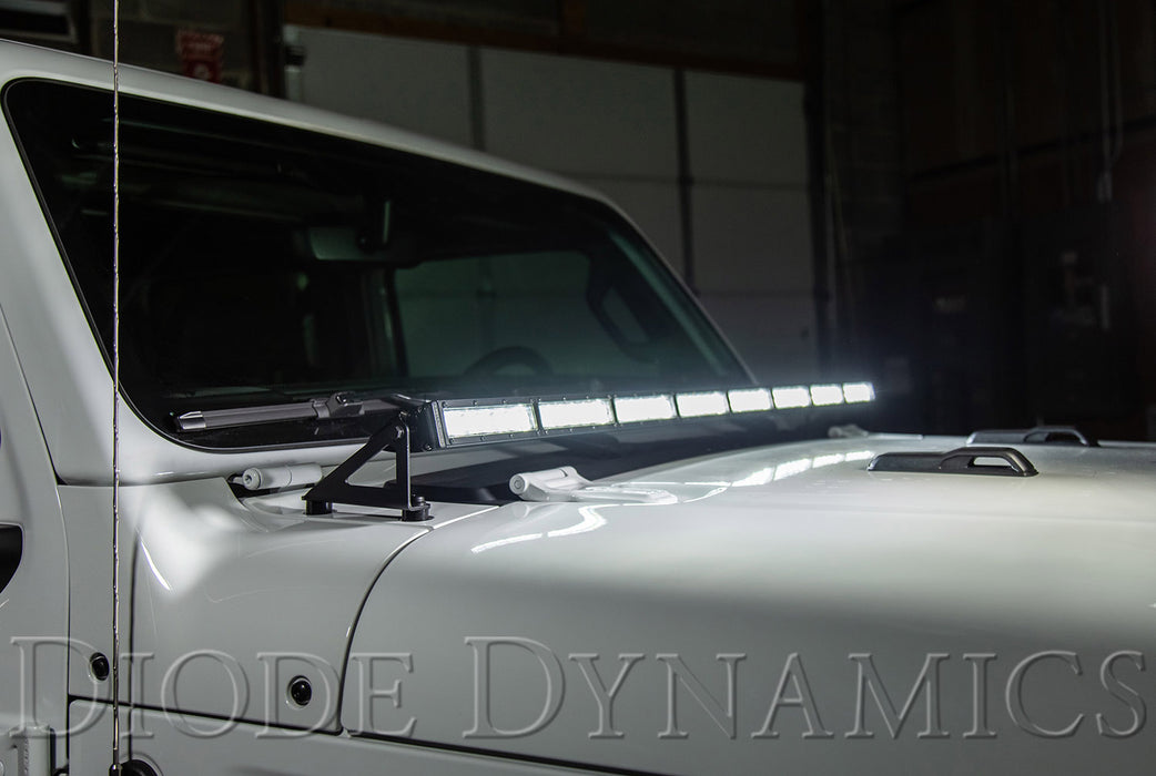 2018-2021 Jeep JL Wrangler/Gladiator SS50 Hood LED Light Bar Kit