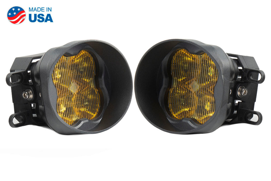 SS3 LED Fog Light Kit for 2009-2014 Toyota Venza Yellow SAE/DOT Fog Diode Dynamics (Pair)