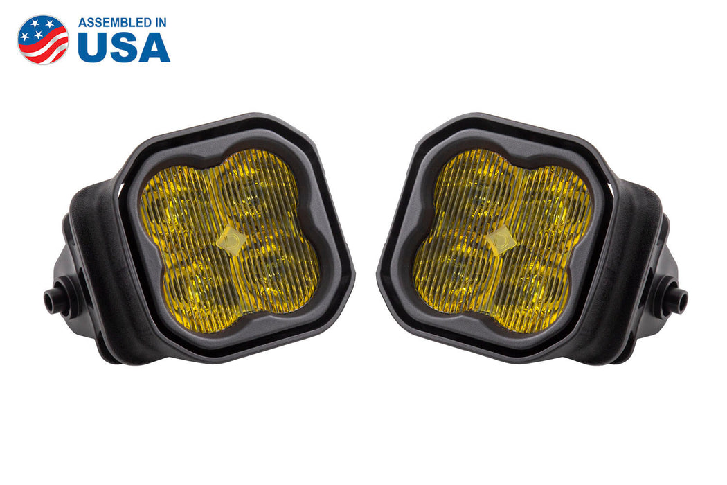SS3 LED Fog Light Kit for 2015-2020 Ford F150 Yellow SAE/DOT Fog Sport Diode Dynamics (Pair)