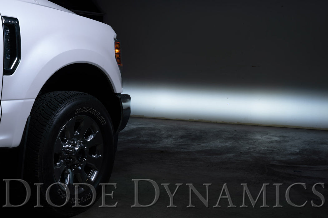 SS3 LED Fog Light Kit for 2017-2020 Ford Super Duty White SAE/DOT Fog Pro Diode Dynamics (Pair)
