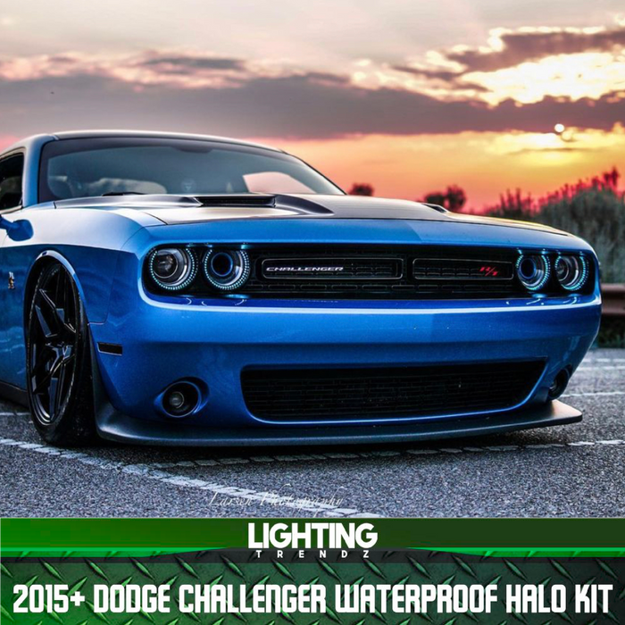 2015-2020 Dodge Challenger Waterproof Halo Kit