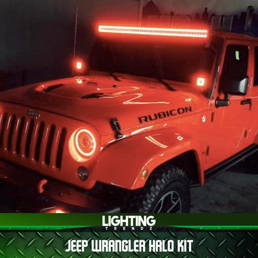 1997-2017 Jeep Wrangler Waterproof Halo Kit