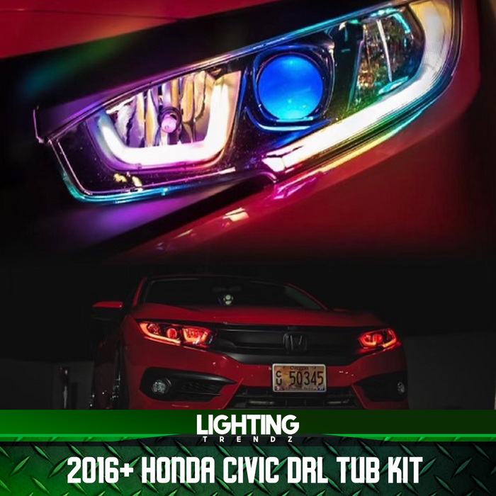 2016+ Honda Civic DRL Tube Kit