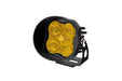 Diode Dynamics SS3 Angled LED Pod with Amber Backlight (Yellow; Single)