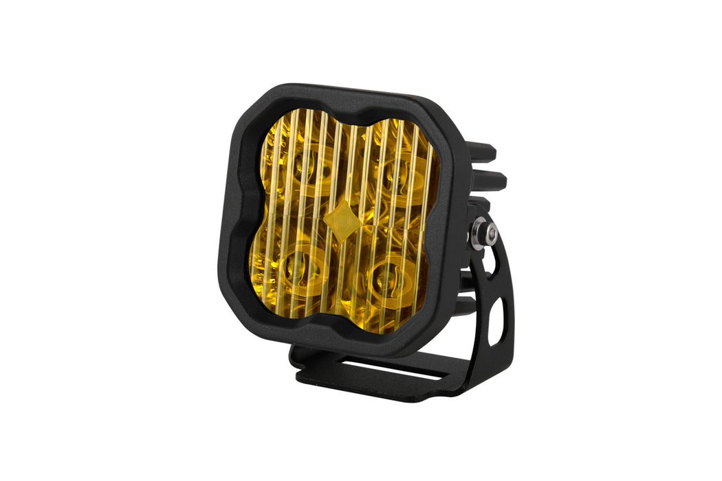 Diode Dynamics SS3 Standard LED Pod w/Backlight (Yellow; Single)